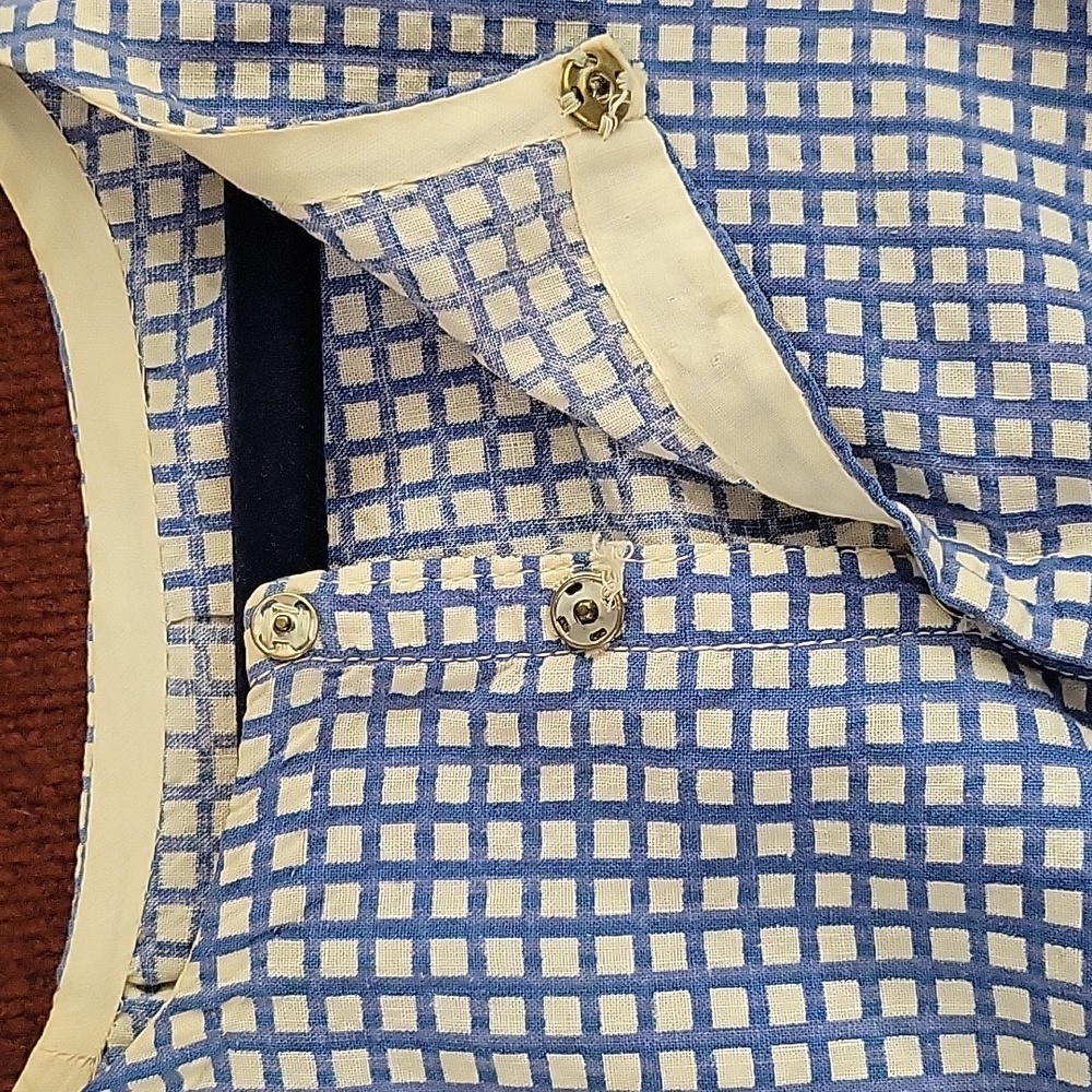 Handmade Vintage 1950's Circle Skirt Dress - Picture 11 of 11